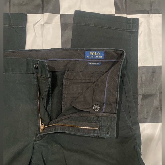 Lot of 3 Pairs of Men's Polo Chino Pants Slim Fit - Picture 4 of 6